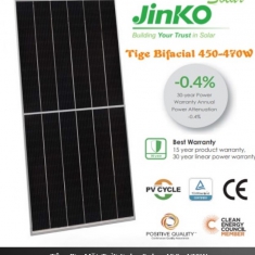 TẤM PIN MẶT TRỜI JINKO SOLAR 450-470W